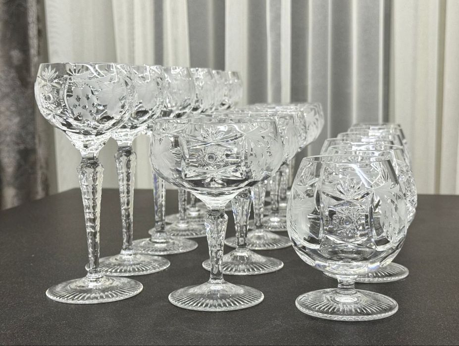 Хрустальные фужеры для вина, шампанского и коньяка Nachtmann Traube