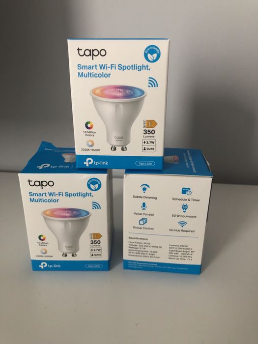 Lampadas inteligentes TAPO GU10