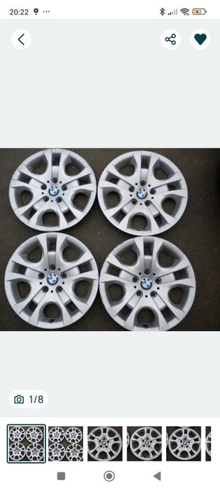 Kołpaki oryginalne 17 do BMW