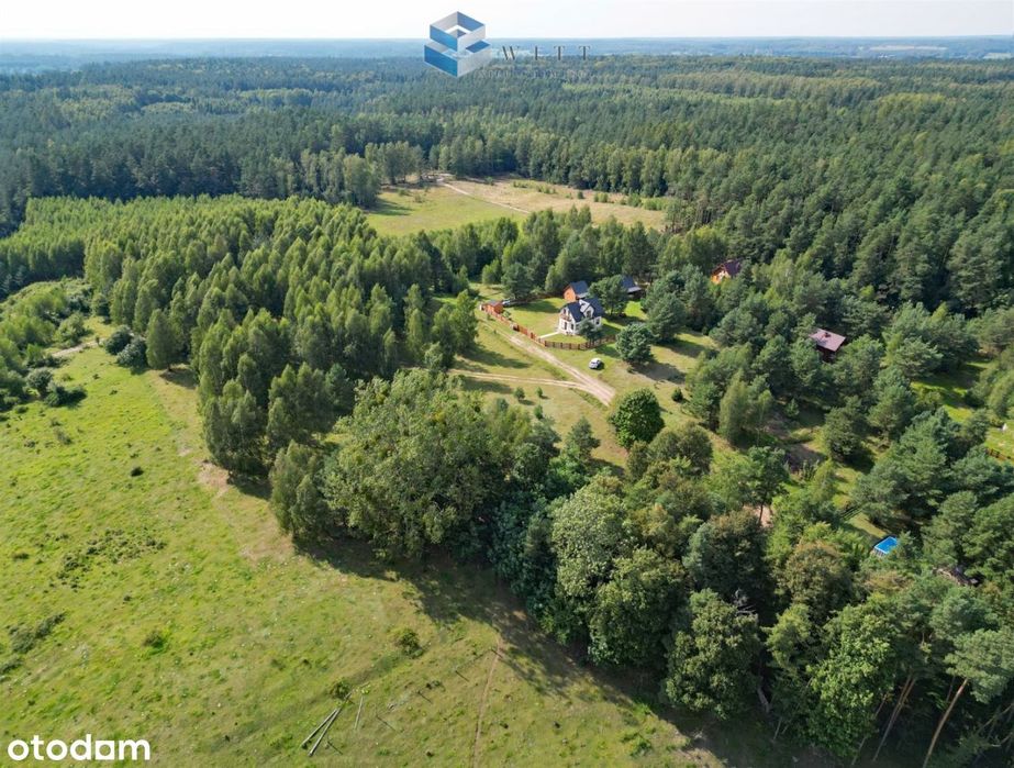 Widokowe działki pod lasem i blisko do plaży !