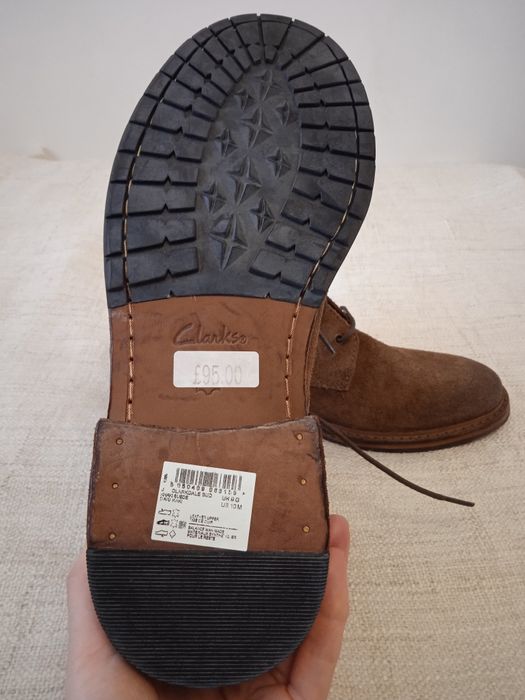 Черевики чоловічі Clarks 43р.