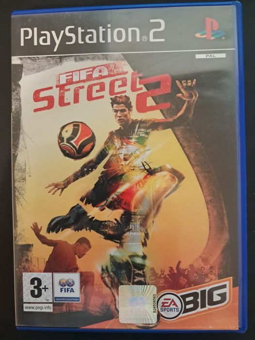 Jogo para Playstation2: "FIFA Street 2" Preço: 10€ (Posso negociar).