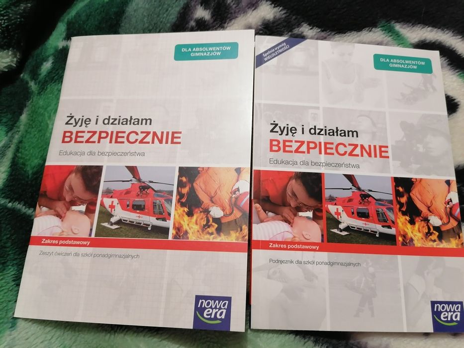Ćwiczenia i podręcznik do edukacji z bezpieczeństwa LO kl 1