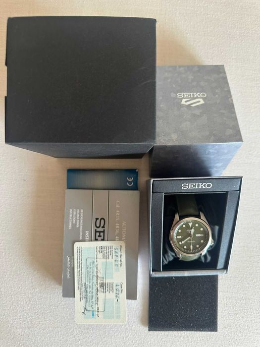 Seiko SRPE65 (Seiko 5 Sports “Field / Olive”)