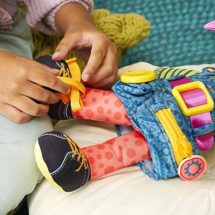 Кукла для развития Кукла Playskool тренировка с молниями, шнурками