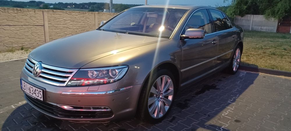 VW PHAETON "Exclusive" 3,0Tdi 5lat jeden właściciel Podsufitka Alcantara