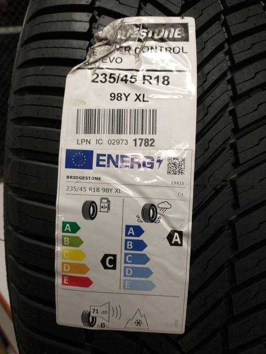 PNEU Inverno Bridgestone Weather Control A005 EVO 235/45 R18 98Y XL