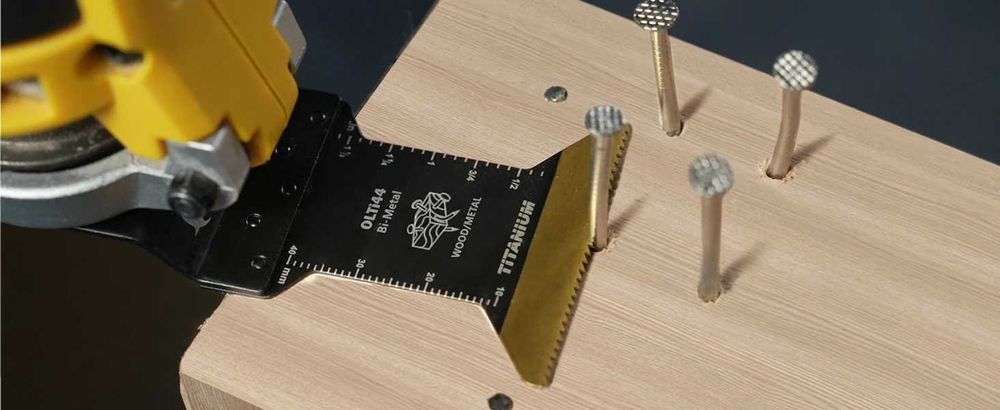 Nowy Zestaw Tytanowych Brzeszczotów Do Piły - 3 Sztuki