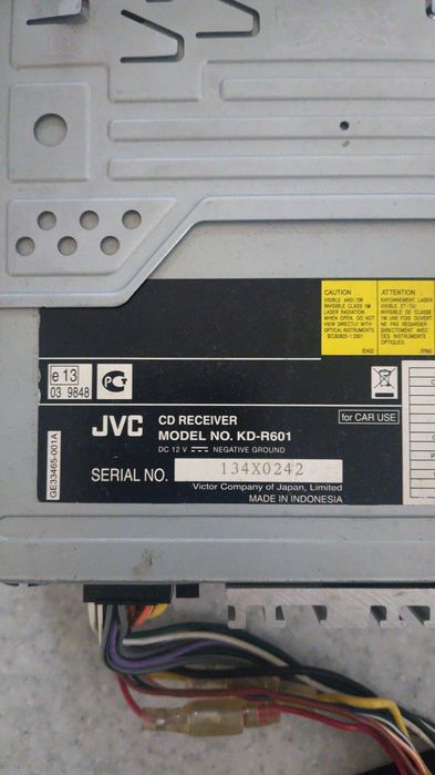 Магнітола   JVC в