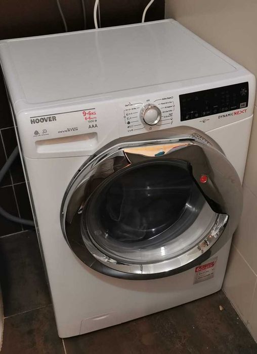 Máquina de lavar e secar roupa Hoover 9+6 Kg. 1500 RPM