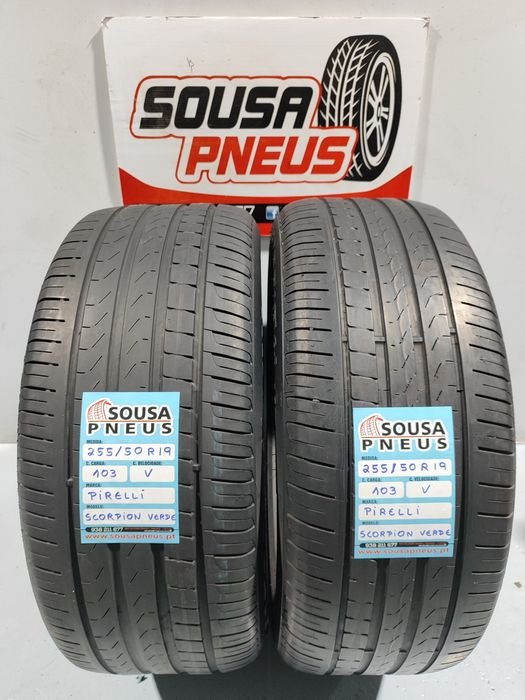 2 pneus semi novos 255-50R19 Pirelli - Oferta dos Portes
