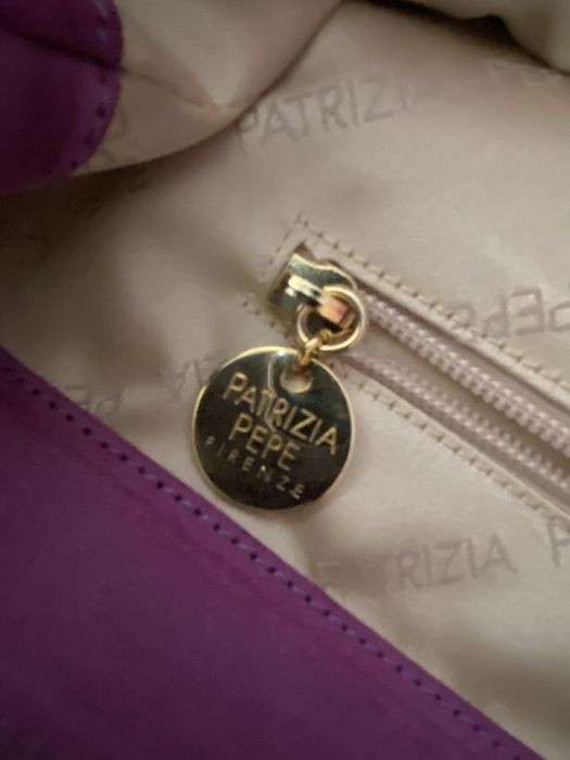 Piękny komplet torba i pasek Patrizia Pepe