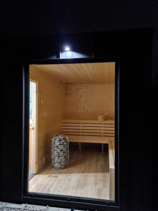 Dom, Sauna, Taras, Zadaszenie, bania , jacuzzi, biuro ogrodowe