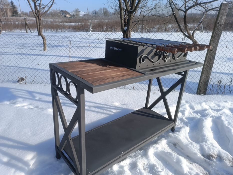 Мангал з шомпурами 5.5 мм відмінний