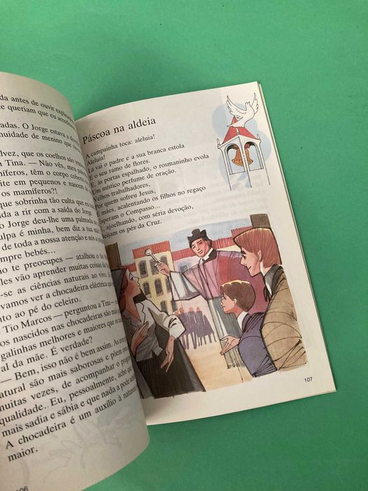 Livro Escola Primária A Dança das Letras 4ª Classe Editorial o Livro Anos 80