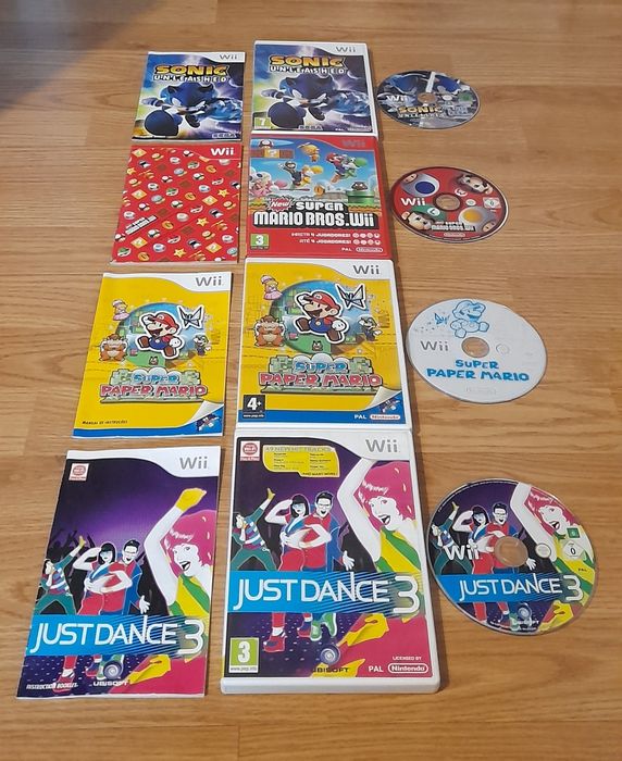 Jogos Wii Nintendo Wii/Wii U (Originais,Completos)