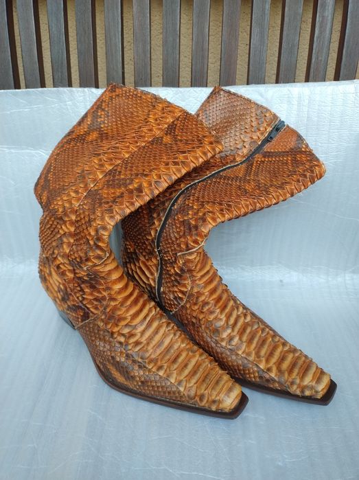 Kowbojki  - skóra  naturalna - 940  zł