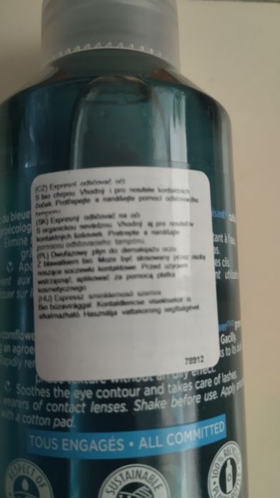 Płyn do demakijażu oczu
