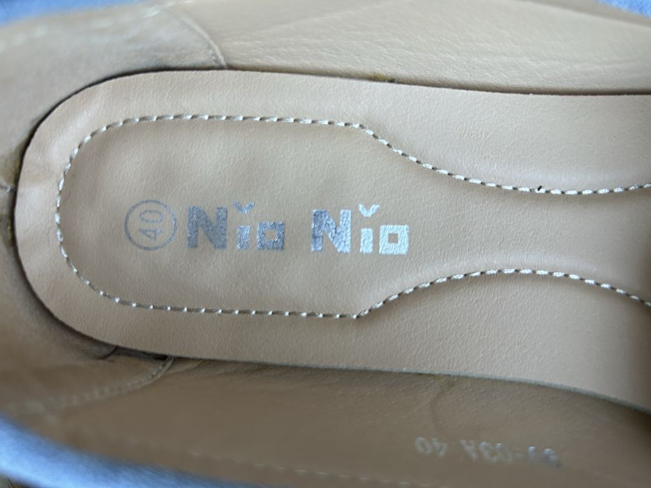 Niebieskie mokasyny Nio Nio DeeZee