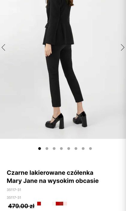 Wojas 38 Mary Jane limitowane studniówka