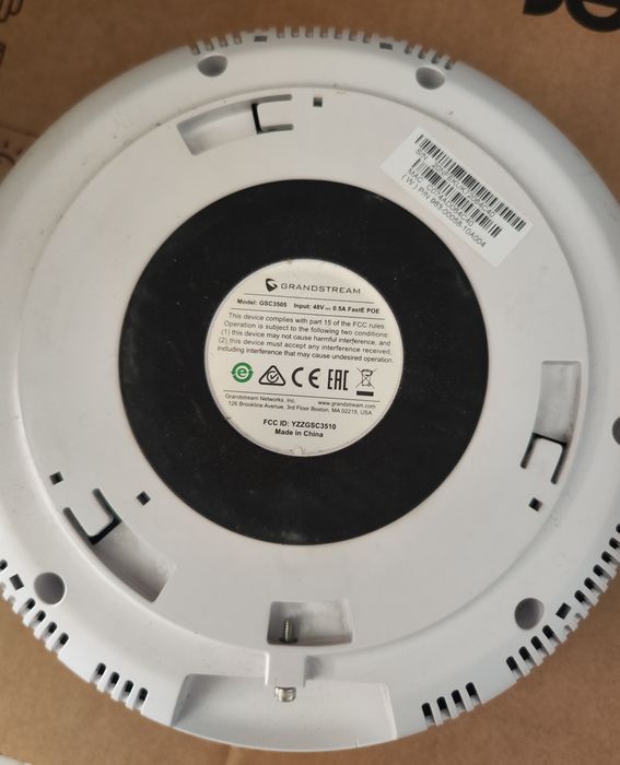 Altifalante de intercomunicação Grandstream GSC3505