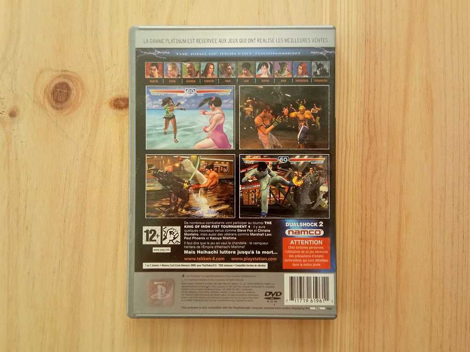 Jogo Tekken 4 - Playstation 2