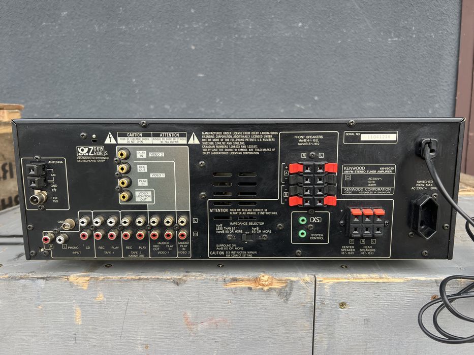 Усилитель Ресивер Kenwood krv 8030