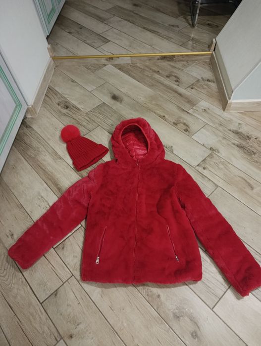 Зимова куртка ( шубка) на дві сторони р.44