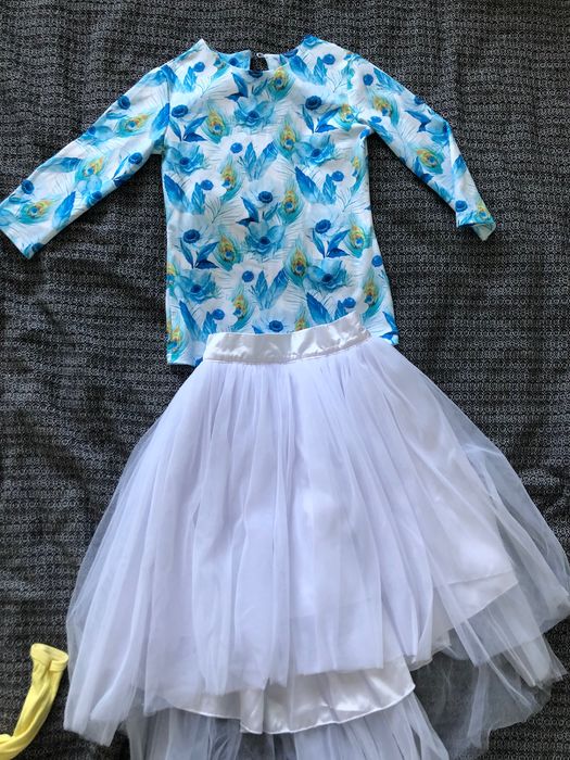 Платье - костюм для девочки праздничный