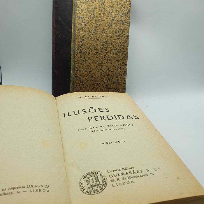 Livro - H de Balzac - Ilusões Perdidas, Volume 1 e 2 - PARP