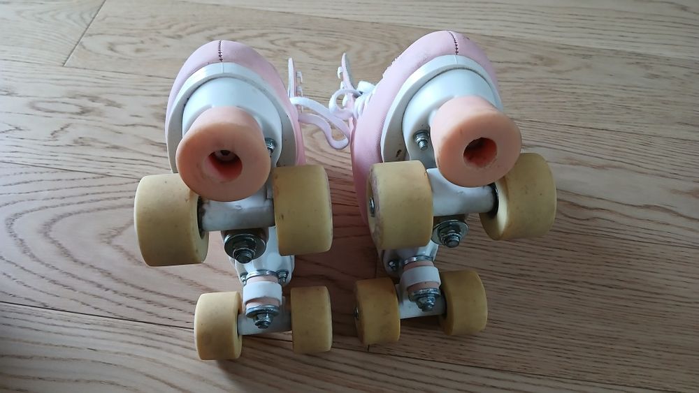 Wrotki figurowe Oxelo Quad 100 Pink rozm 38 EU