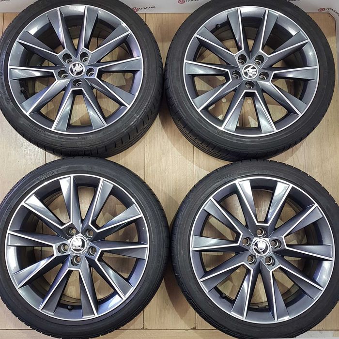 Диски Skoda R17 5x100 Fabia Rapid Audi A1 VW Polo CrosPolo Seat Subaru