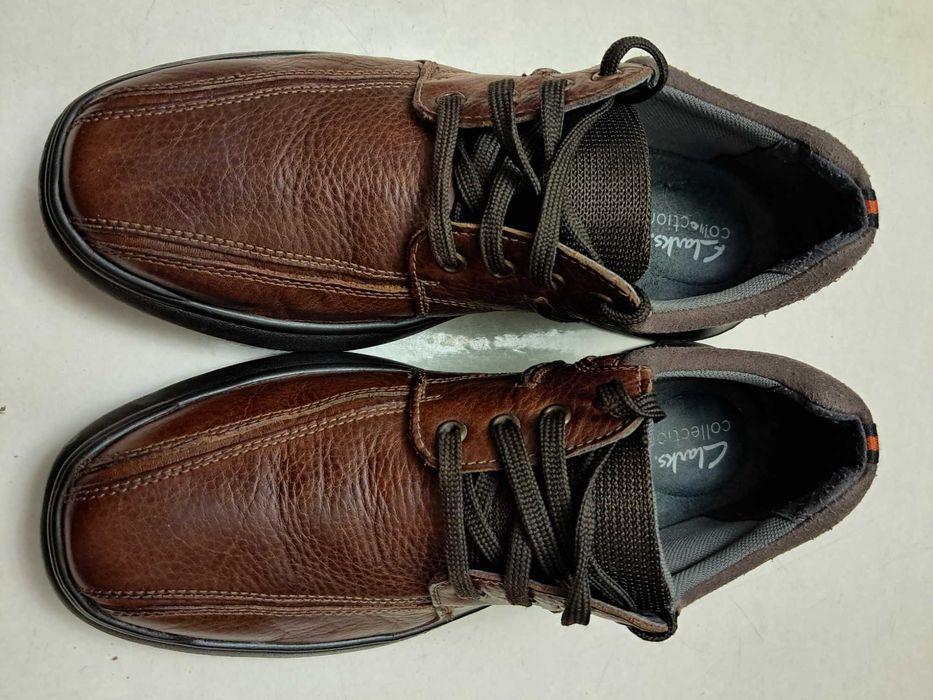 Оригинальные   туфли Clarks 43размер стелька 28.5см