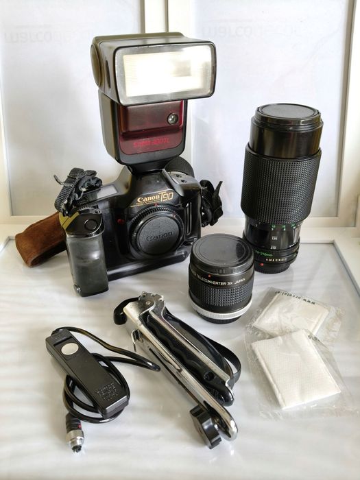 Kit Fotografia Analógica Profissional: Canon T90