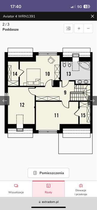 DOM BLIŹNIAK w Sobinie - stan surowy zamknięty