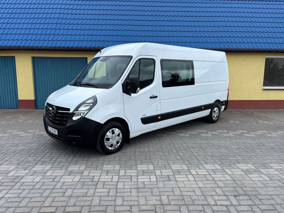 Opel Movano  VAT 23%*Brygadówka*7 miejsc