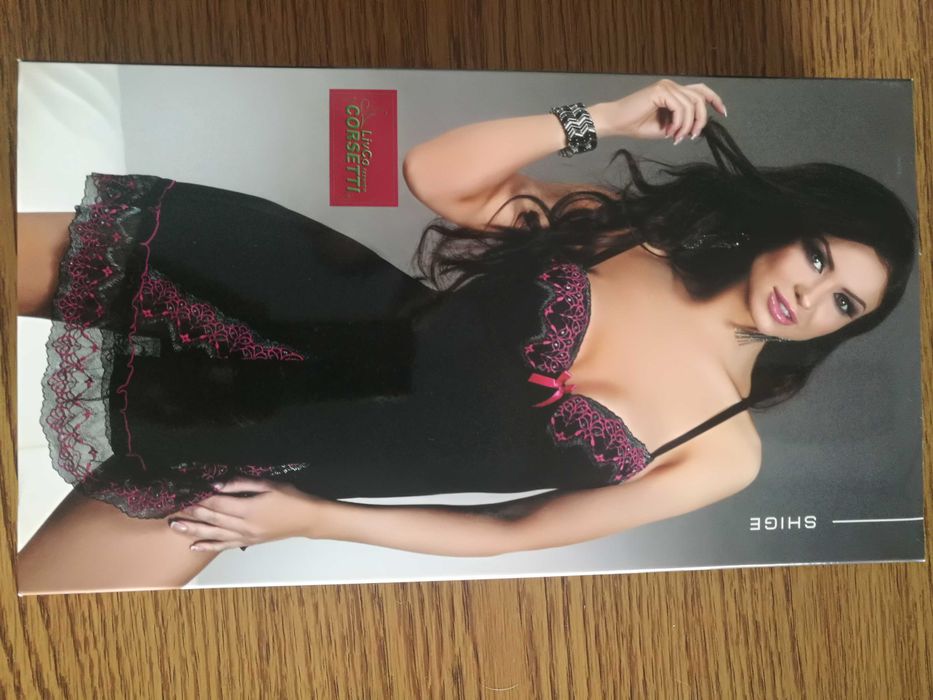 Livia Corsetti Shige elegancka koszulka podkreślająca biust L prezent