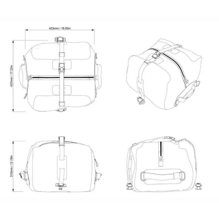 Torba wodoodporna Dry Bag Linq 30 Litrów BRP SEA-DOO