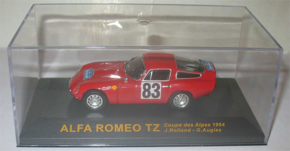 Ixo - Alfa Romeo TZ - Vencedor Coupe des Alpes 1964 - Jean Rolland