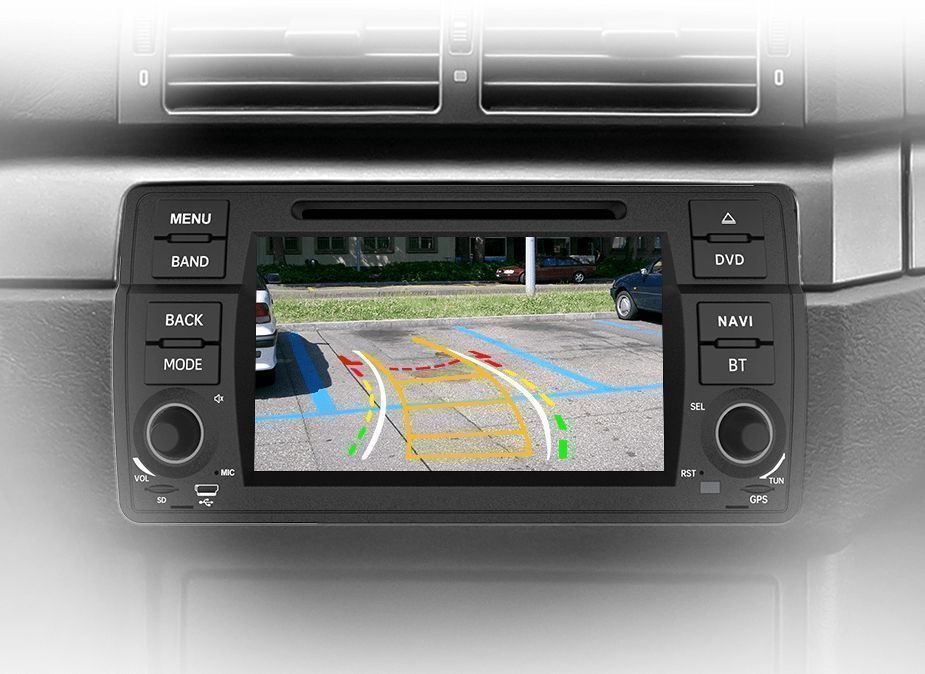 BMW E46 / M3 – Radio Android 15 7” CarPlay Android Auto 2GB/32GB GPS Nawigacja Stacja Multimedialna WiFi Bluetooth PL
