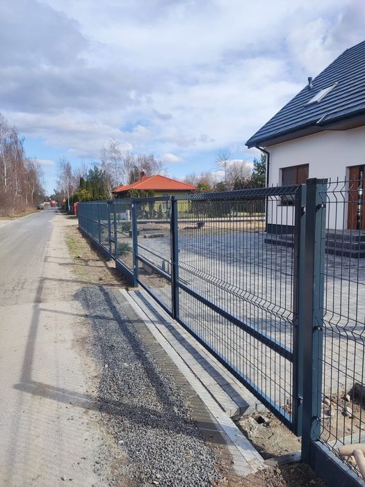 Ogrodzenie panelowe 3d 2d siatka
