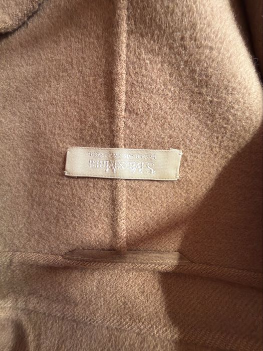 Max Mara Оригінал кашемір шовк тренч
