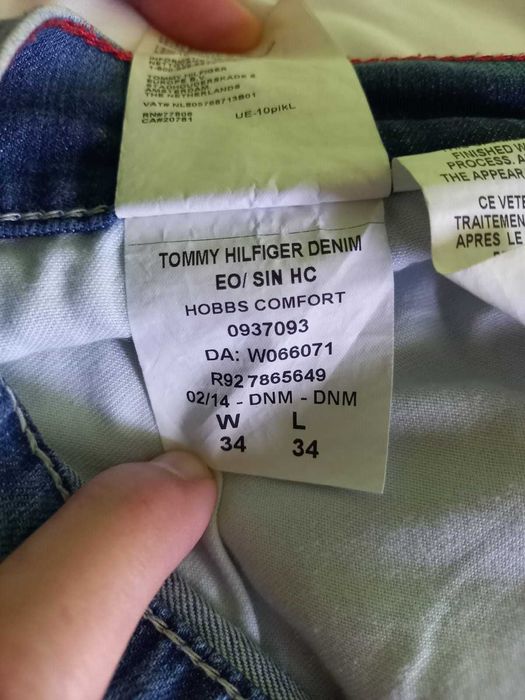 Jeansy Tommy Hilfiger W34 L34 Regular