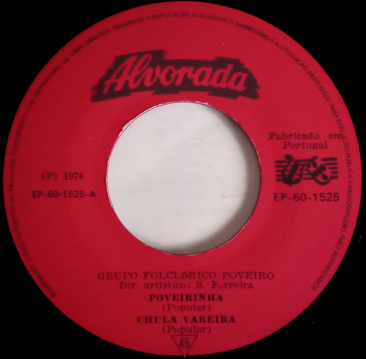 Grupo Folclórico Poveiro	- - - - -	Poveirinha	- - - - -	EP