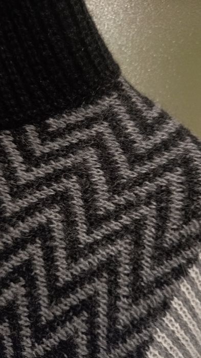 Made in Italy  Damskie ponczo / narzutka z golfem, 70% Wełna, Roz S-L