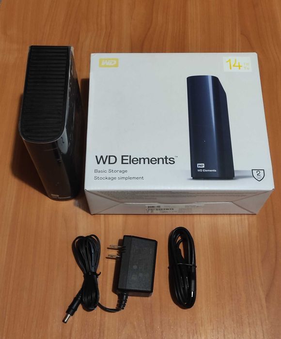 Внешний жесткий диск WD Elements Desktop 14 TB