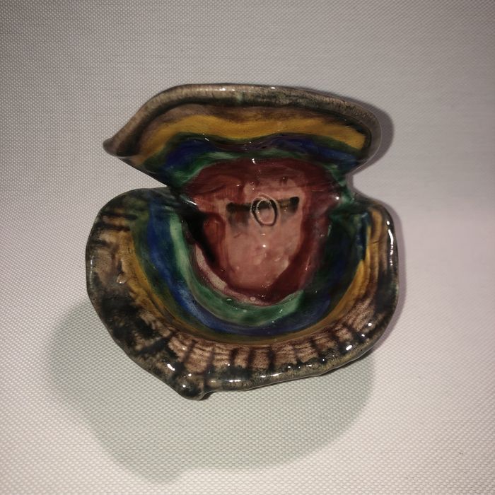 Peça Concha Ostra Faiança Caldas