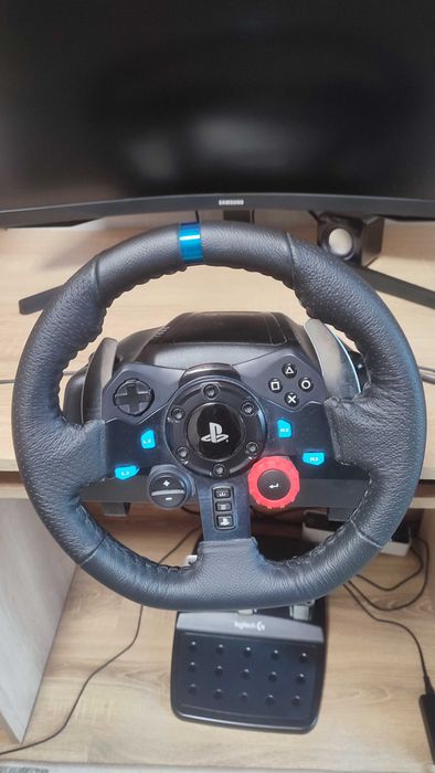 Logitech G29 + КПП Logitech Driving Force Shifter