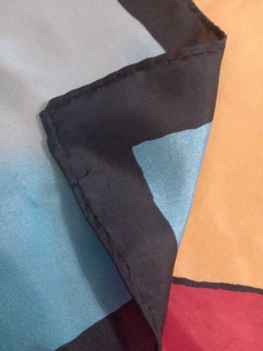 Chusta apaszka słońce 100% jedwab silk 85x85