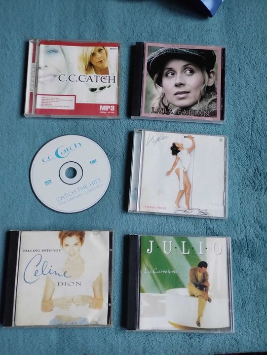 Диски C C Catch / Lara Fabian / Julio / Kalie Minogue / Celine Dion